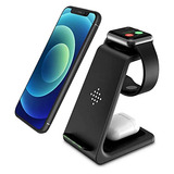 Cargador Inalambrico Stand Dock Para Multiple Devices Watch