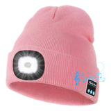 Gorro Unisex Bluetooth Con Gorro De Punto Musical Mejorado C