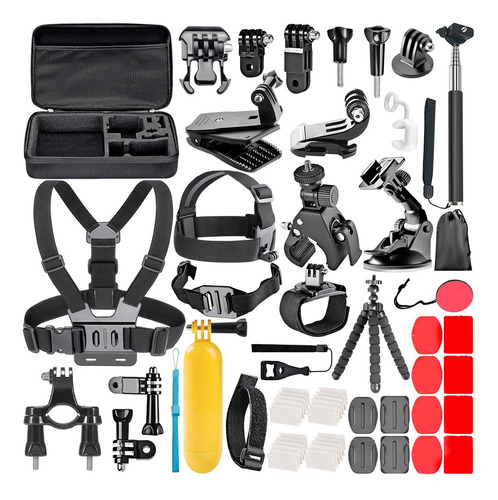 Kit De Accesorios De Cámara 58 En 1 Para Gopro Hero 10 9 8 B