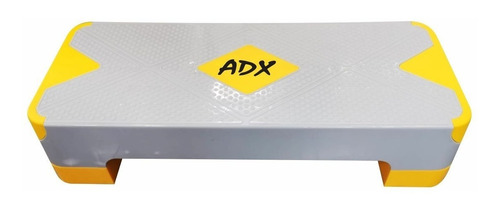 Banco Step Adx Solido Abs 68x28 2 Niveles Altura 10 Y 15 Cm