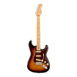 Guitarra Eléctrica Fender American Professional Ii Stratocaster De Aliso 3-color Sunburst Brillante Con Diapasón De Arce