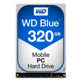 Wd - Disco Duro Interno Azul De 320 Gb, Clase Sata De  Rpm,.