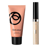 Base De Maquillaje Natural Beige + Stick Corrector Oriflame 