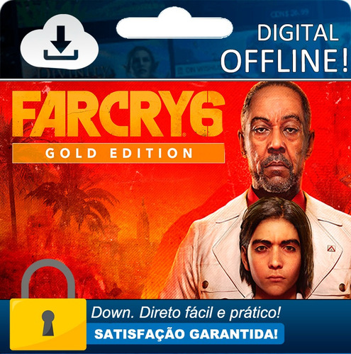 Far Cry 6 Standard Edition Computador Pc Mídia Digital