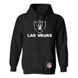 Sudadera Las Vegas Raiders Hoodie Y Gorro Nfl Capucha Unisex