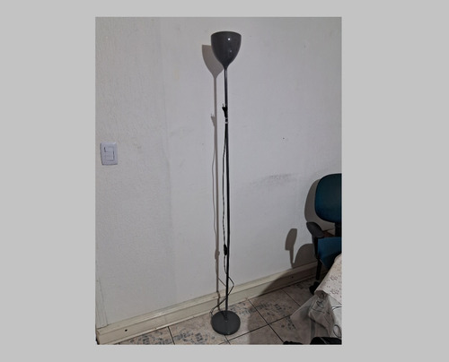 Luminária Chão 1,9m Articulada 60 Watt Piso Coluna Pedestal