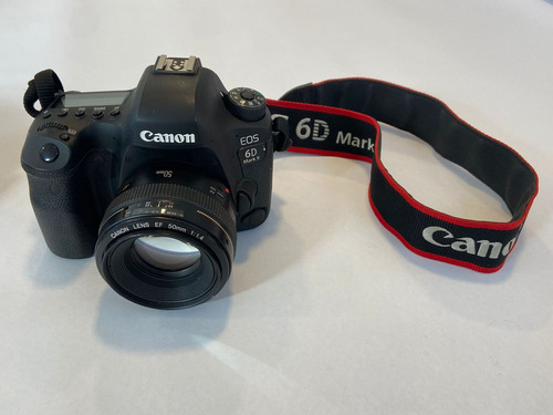  Canon Eos 6d Mark Ii 50mm Color Negro