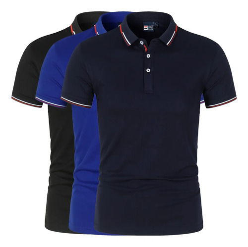 3 Piezas Playeras Caballero Camisa Casual Manga Corta Moda | MercadoLibre