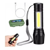Mini Lanterna 3 Modos Aprova D Agua Recarregavel Portatil Cor Da Lanterna Preto Cor Da Luz Branco