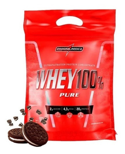 Whey Protein 100% Pure 907 Gr Integral Medica Refil