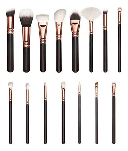 Set 20 Brochas De Maquillaje Profesional Con Espanja