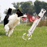 Apito De Metal Ultrassônico Chalesco P/ Adestramento De Cães