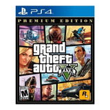 Grand Theft Auto 5 Premium Edition Ps4 - Físico Novo