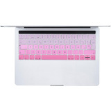 Protector De Teclado Para Macbook Touch 13-15 Rosa