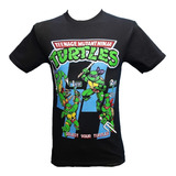 Playera Tortugas Ninja Retro Nintendo Pizza Time Arcade