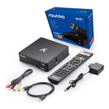 Receptor Tv Via Satélite Satbox Parabólica Dth-9000 Aquário