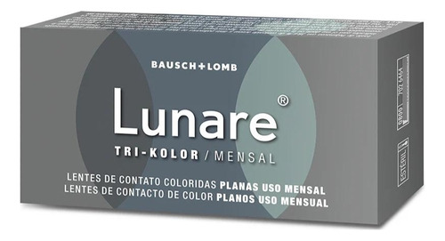 Lentes De Contacto Lunare De Color Tri Kolor 