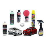 Kit De Limpieza Para Nissan March 2015 Shampoo Con Cera