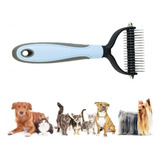 Cepillo Peine Deslanador Para Mascotas Perro Gato Quita Nudo