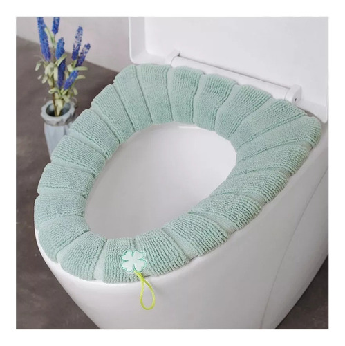 4pzs Cubre Asiento Funda Lavable Cálida Inodoro Taza Wc