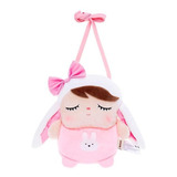 Metoo Doll - Bolsa Com Alça Mini 20cm Pelúcia Angela Coelha