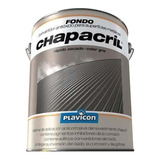 Fondo Convertidor Antioxido Metalicas Chapacril Gris 1 L Mm