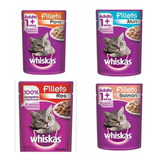 Promocion! 3 Cajas Con 96 Sobres De Whiskas Sabor A Elegir