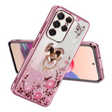 Brillo Brillante Girls Case Funda Para Galaxy S24 Ultra