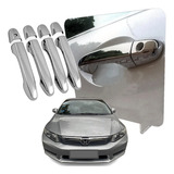 Cubre Manijas Para Civic 2012+ Cromadas Import. Tuningchrome