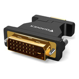 Foinnex Adaptador Dvi A Vga, Dvi-d A Vga, Convertidor Dvi-i