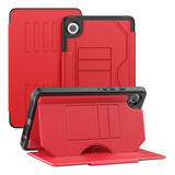 Funda De Piel Roja Para Samsung Galaxy Tab A9