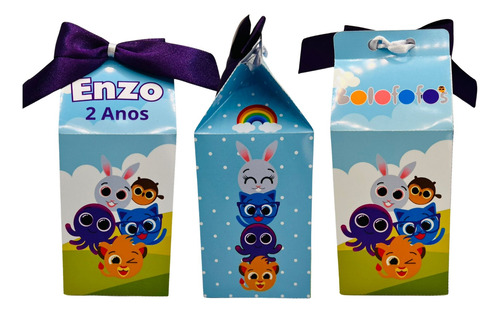 Caixa Milk Personalizada Temas Kit 20 Uni Festa Surpresa