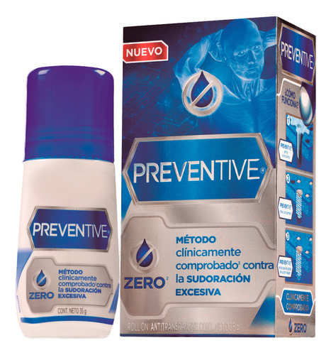 Preventive Antitranspirante Roll-on 35g - g a $1257