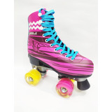 Patin 4 Ruedas Convencional Rueda Goma Talla Ajustable 31-34