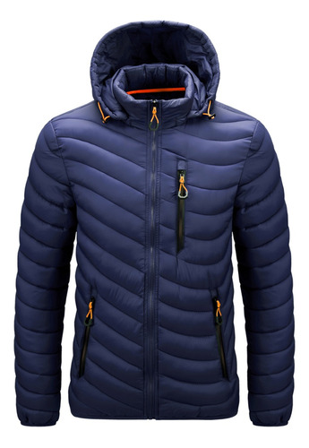 Jaqueta Masculina De Frio Inverno Puffer Forrada Bobojaco