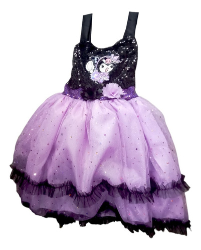 Bonito Vestido De Kuromi Con Torera