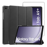 Funda Protector Smart Cover Para Samsung Tab A9 Plus+ Vidrio
