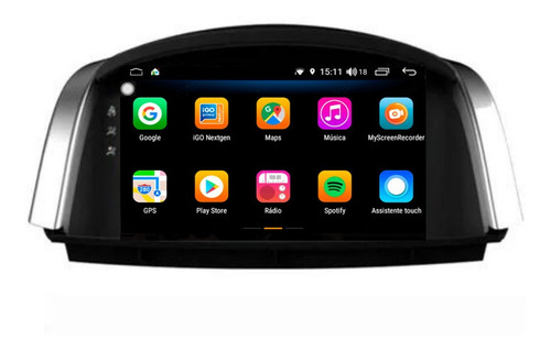 Stereo Multimedia Android Gps Renault Koleos 2009/2015