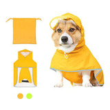 Chubasquero Luccalily Impermeable Con Capucha Para Perros De