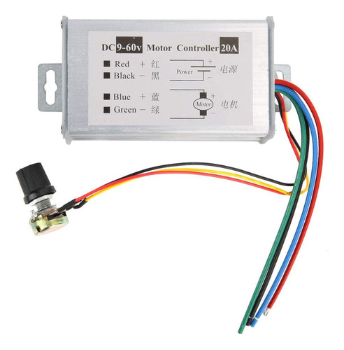 Controlador De Velocidad Motor Dc Pwm, Regulador De Voltaje