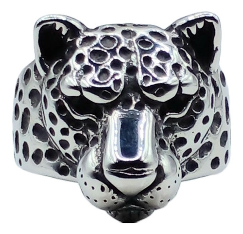 Anillo Para Hombre Jaguar De Lujo Acero Inoxidable Premium