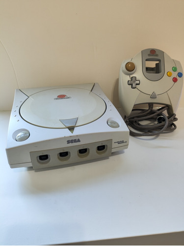 Sega Dreamcast Com Gdemu E Cartão De 128gb