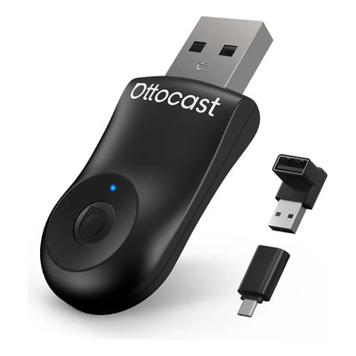 Ottocast Adaptador Inalámbrico Para Carplay\u002Fandroid Auto | Meses sin interés