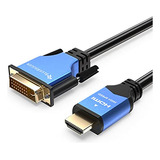 Cable Hdmi A Dvi Bluerigger (3ft, Alta Velocidad, Adaptador