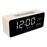 Reloj Despertador Con Radio Fm Con Led Grande Regulable De 8