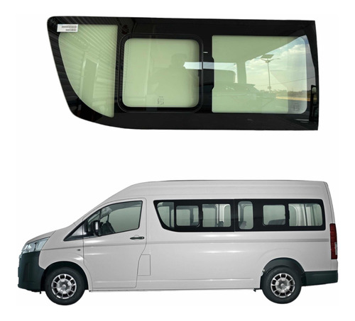 Ventana Lateral Izquierda Delantera Toyota Hiace 2019 2023