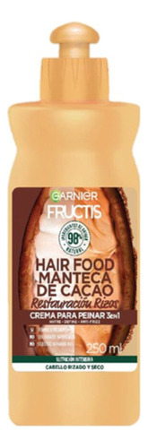Crema Para Peinar Fructis Hair Food Manteca De Cacao 250ml