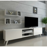 Kobe Muebles Taras Rack Café Claro 