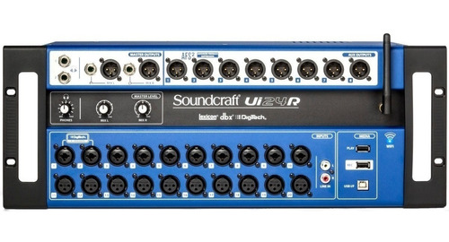 Soundcraft Ui24r Consola Digital De24 Canales Dsp Wifi 18c