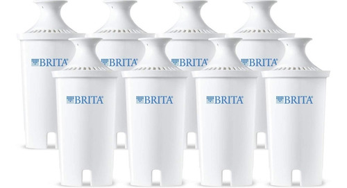 Brita Filtro Recambio Para Jarra De Agua, Estándar Pack De 8